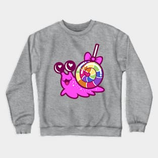 Lollipop Snail Crewneck Sweatshirt